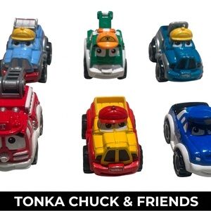Tonka Chuck & Friends Mini Diecast Truck Bundle - Set of 6